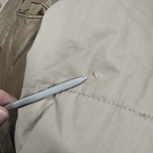 Vintage Robert Comstock Leather Aviator Bomber Jacket w/ Removable Sleeves • M • - Picture 15 of 16